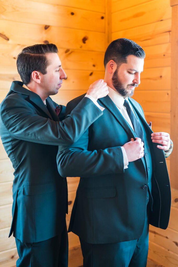 March wedding at the barn at bull meadow 